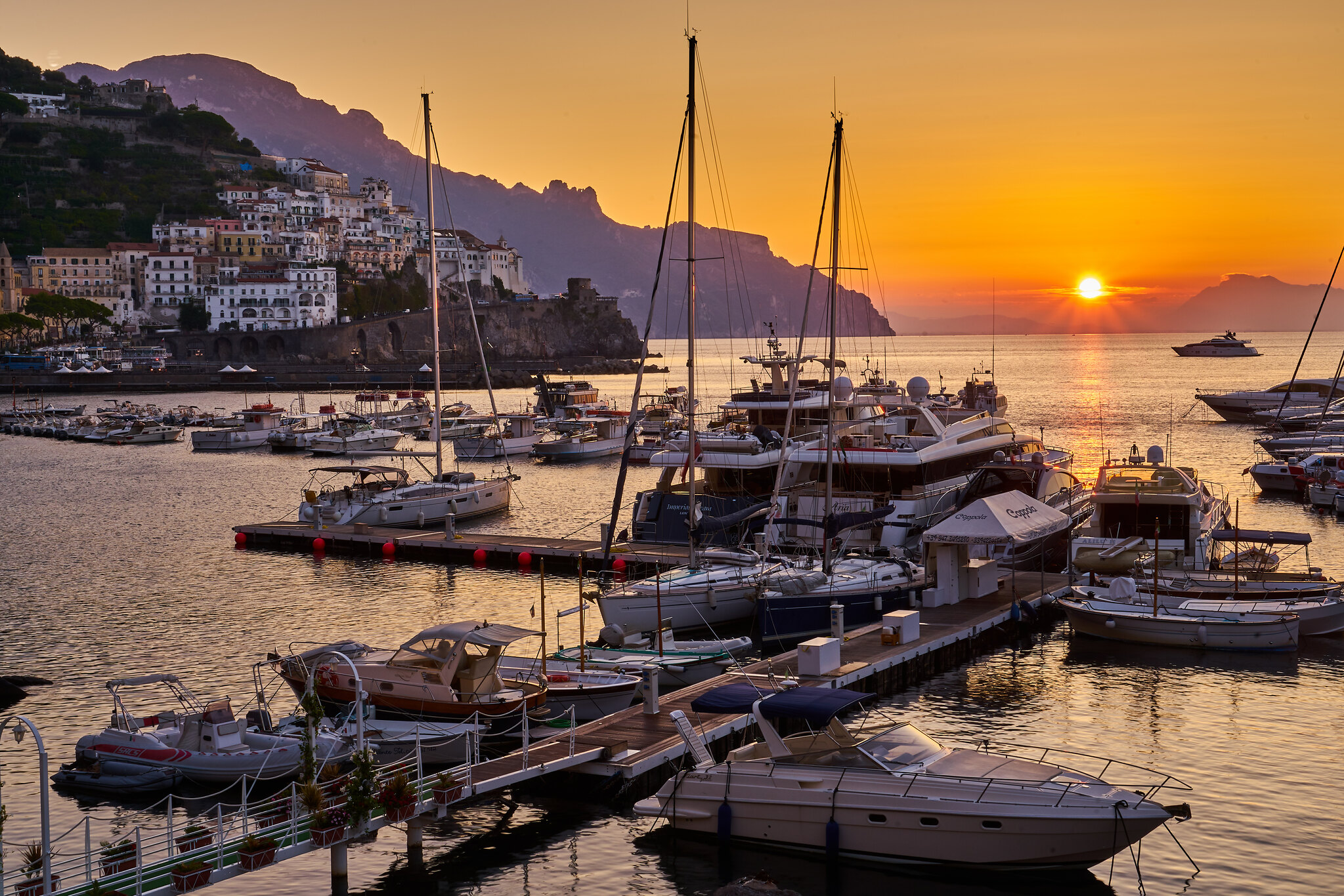 Happy Sunset da Amalfi